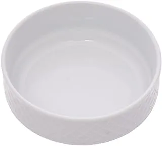 Tunisie Tu-2701614 Set Of 6 Pieces Of Porcelain Grand Siecle Cereal Bowl 14Cm Suitable For Home And Restaurants With Premium Durable Material - White