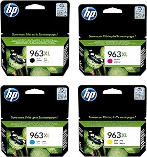 HP 3YP35AE 963XL High Yield Original Ink Cartridge, Black/Cyan/Magenta/Yellow, Multipack