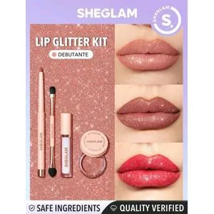 SHEGLAM Lip Dazzler Glitter Kit-Debutante Long-Lasting Glitter-8514