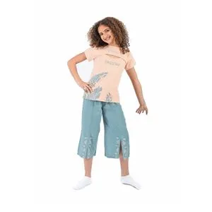 Junior High Quality Cotton Blend And Comfy   Kids Pajama Set 