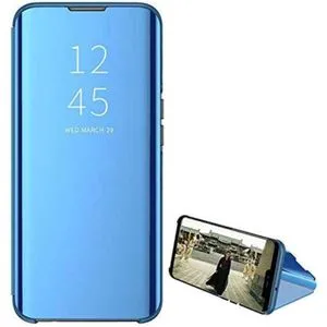 SAMSUNG GALAXY S20 ULTRA / S11 PLUS Clear View Case BLUE