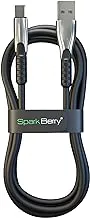 Sparkberry ® type-c cable 1.2m Black