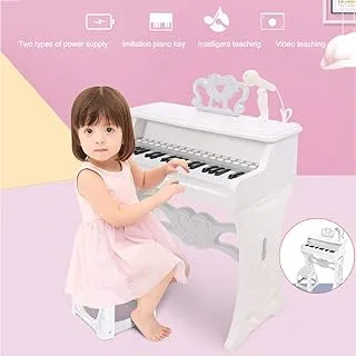 Baby Piano Keyboard Toy, Kids Piano Multifunction Electronic Musical Instruments with Microphone for Girls Boys Birthday Gift Toys