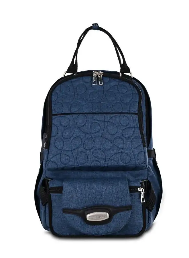 Petit bebe Diaper bag premuim go dark blue