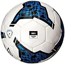 Umbro Neo Trainer HS Soccer Ball, Size 3, White/Black/Malibu Blue