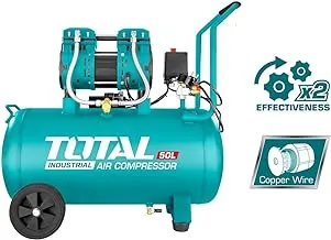 Total Air Compressor 50L Muffler 1 Head