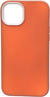 Boter 360 High Quality Back Cover 360 Degree Full Body Protection For Iphone 14 Pro Max - Orange White