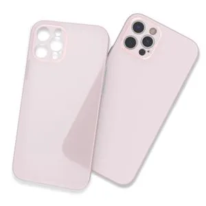 0.3mm Ultra-thin Frosted Soft Case With Detachable Buttons For IPhone 11 Pro(Transparent Pink)