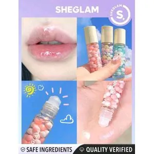 SHEGLAM Roll Ball Lip Oil-Have A Ball Clear Plumping Lip Care-60612