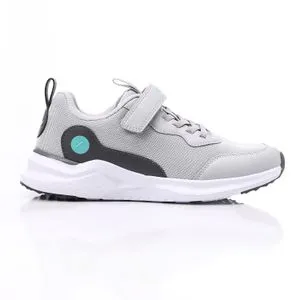 Activ Velcro Grey With Touch Of Turquoise Sneakers