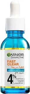 Garnier Skinactive Fast Clear Booster Face Serum, For Acne Prone Skin, With Salicylic Acid, 30ml