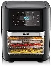 RAF Essential Air fryer R.5293, 1700 Watt, 16 Liter, 220v, 50Hz, Black