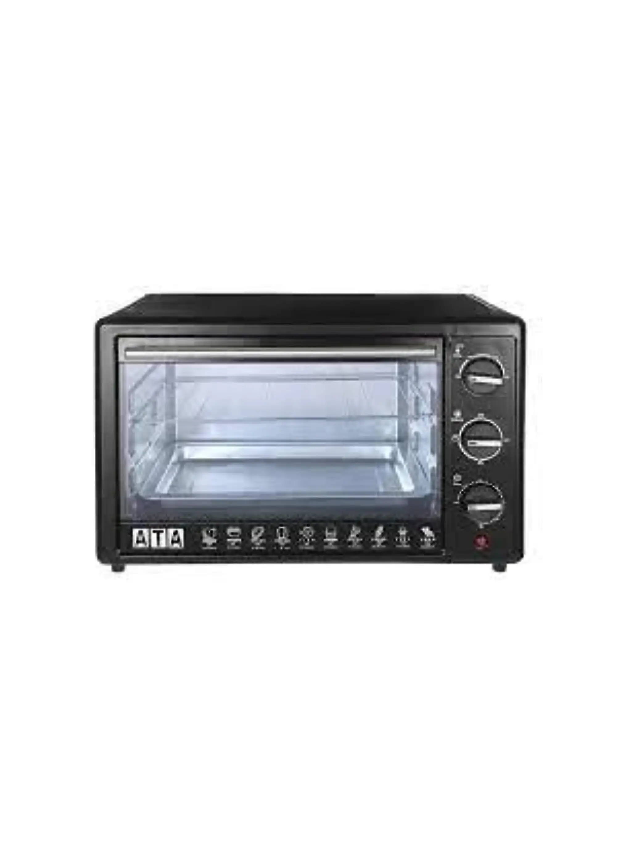 ATA Electric Oven 2000 watt, 49 Liter - Black