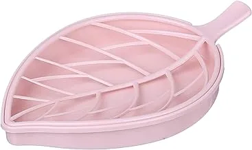 El Baraka Mo-1004 Leaf Plastic Soap Dish - Pink