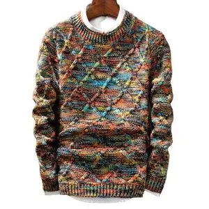 Fashion Sweater MenBrand Fashion Pullover Male O-Neck