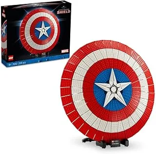 مجموعة بناء LEGO® Marvel Captain America's Shield 76262 (3,128 قطعة)