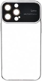 T-Lens High Quality TPU Back Cover With Robust Protection Against Drops Impacts For Iphone 13 Pro Max - Clear Silver