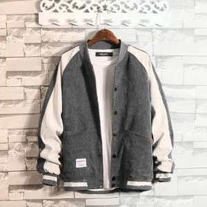 Fashion Grandwish Baseball Jacket Mens With On College Patchwork Jacket