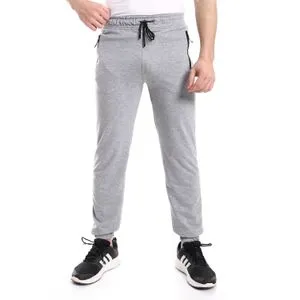 Caesar Mens Casualsweat Pants With Side Zippers