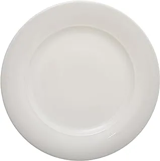 Tunisie Tu-4800128 Set Of 6 Pieces Of Porcelain Artemis Dinner Plate 28Cm Suitable For Home And Restaurants With Premium Durable Material - Off-White