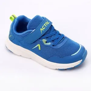 Activ Green & Blue Velcro Boys Sneakers