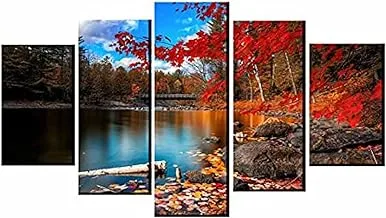 Modern Art Photo printing Tableau Set Of 5 Pieces -85 cm x 150 cm - 2725517448487