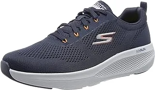 Skechers GO RUN ELEVATE For MEN NAVY ORANGE size 44.5 Eu