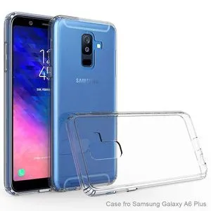 Armor PVC Back Cover For Samsung Galaxy A6 Plus (2018) - Transparent