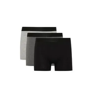 Defacto Man Regular Fit Knitted Boxer - 3 Pieces