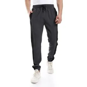 AlNasser Bi-Tone Black & Smoke Grey Waterproof Sweatpants