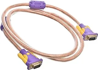 Be Connected VGA Cable With High Speed And Practical For Computer 1.5 M - Multi Color