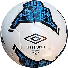 Umbro Neo Trainer HS Soccer Ball, Size 5, Yellow/Black/Malibu Blue