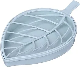 El Baraka Mo-1004 Leaf Plastic Soap Dish - Blue