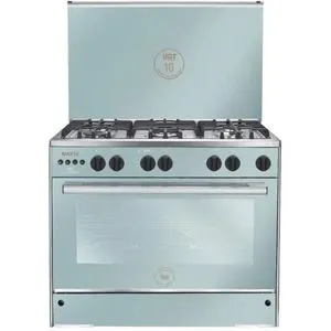 Unionaire C69SS-GC-447-IFSO-2W-M14-AL Free Standing Gas Cooker - 90×60 cm - 5 Burners - Silver