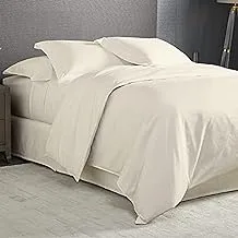 Duvet cover set, 240x260cm, Ivory