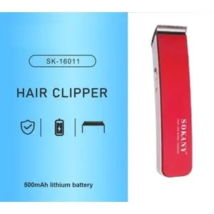 Sokany Professional Hair Clipper With 3 Comb (3mm-6mm-9mm)