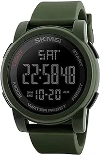 skmei Men's Digital Rubber Sport Watch