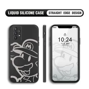 Samsung Galaxy A32 5G Case Mario Silicone Phone Cover