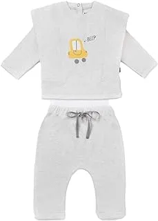 Junior Baby Boys Pajama Set,Beige * Beige,24 Months