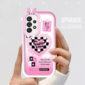 Samsung A53 5G Case Fashion Love Heart Soft Phone Cover