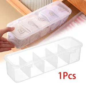 Lingeries Storage Bins Save Space Dividers With Lid Sock