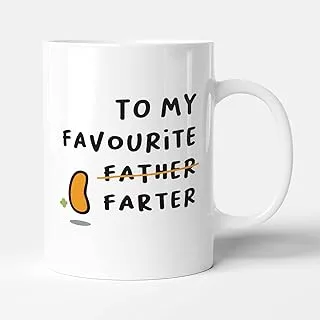 to My Favourite Farter - Dad Gift Mug by Victorian Print