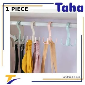 Taha Offered A 360-degree Rotating Hanger, Belts, Scarves And Scarves 1 Piece