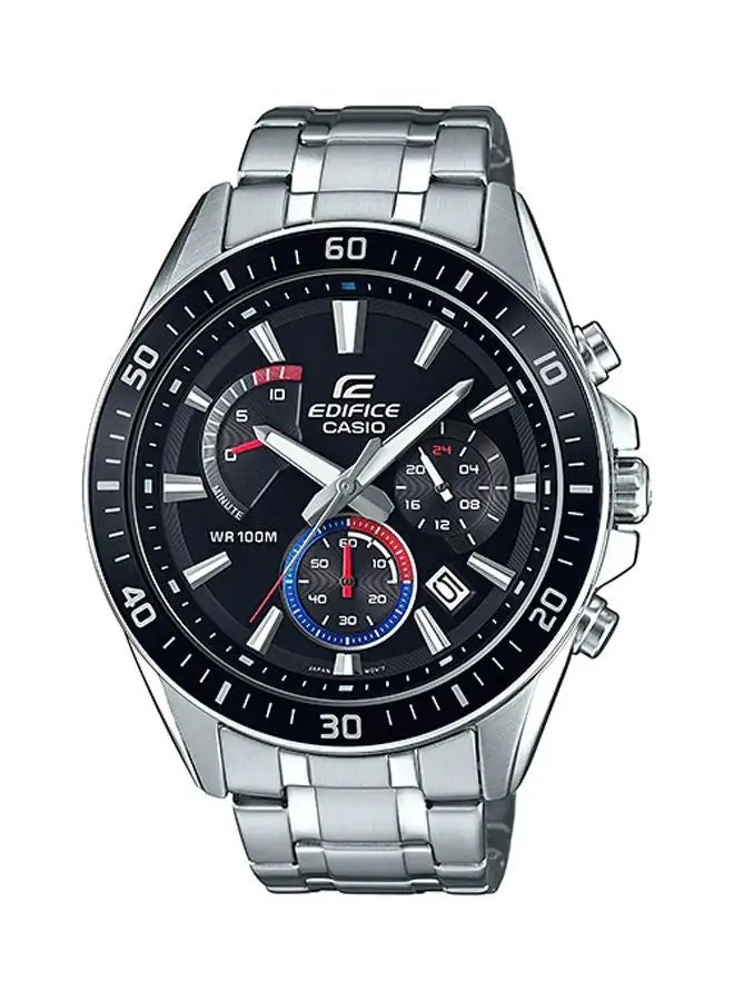 EDIFICE CASIO Stainless Steel Chronograph Watch EFR-552D-1A3VUDF