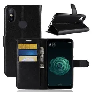 غطاء جلدي قابل للطي لهاتف Xiaomi Mi 6X Mi6X