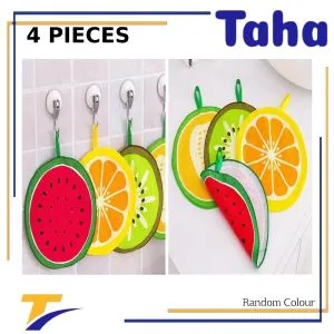 Taha Offer Round Towel 4 Pieces