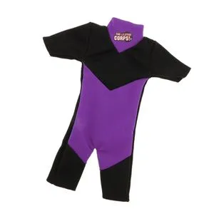 Trendy Doll Outfit Wetsuit Diving Swimming Clothes For 28-30 Cm Purple