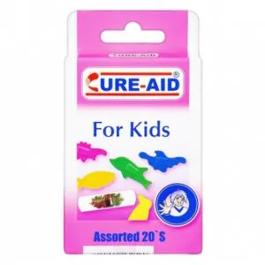 Cure-Aid Bandages For Kids Assorted 20