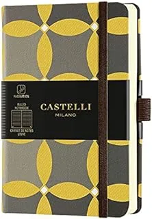 CASTELLI NOTEBOOK PKT RUL ORO CIRCLES