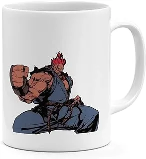 Akuma Street Fighter 11oz Coffee Mug Legend Akuma Street Fighter Classic 11oz Ceramic Novelty Mug